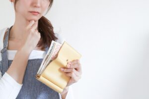 お金に不安を持つ人