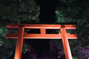 夜の神社