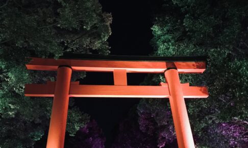 夜の神社